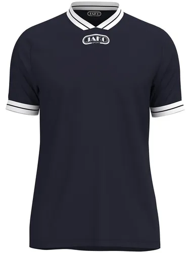 Jako Trikot Retro Ka - marine, Größe:M - Hochwertiges Herren-Trikot aus 37% Baumwolle und 36% Polyacryl. Ideal zum Veredeln mit nostalgischem Retro-Logo von 1992. Perfekt für Freizeit und Sport.