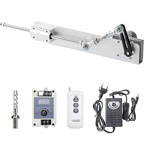 Linear Actuator Hubkolbenmotor DC24V - Vielseitiger DIY Aktuator mit Fernbedienung - Lineartechnik-Aktuatoren mit einstellbarem Hub von 30-150mm und maximalem Schub von 18kg, ideal für kreative DIY-Projekte und flexible Anwendungen.