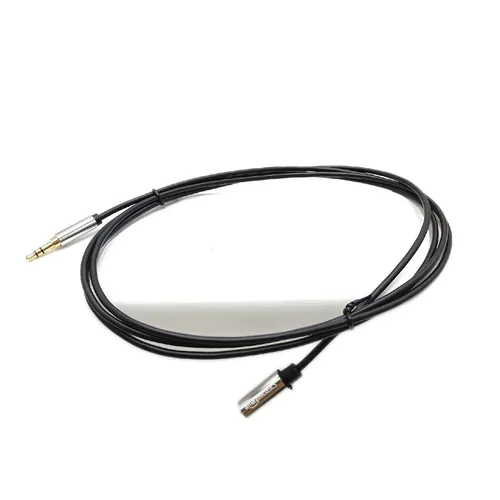 Amazon Basics Stereo Audio AUX Verlängerungskabel Männer auf Frauen, 3,5 mm, 1.8 m, Schwarz