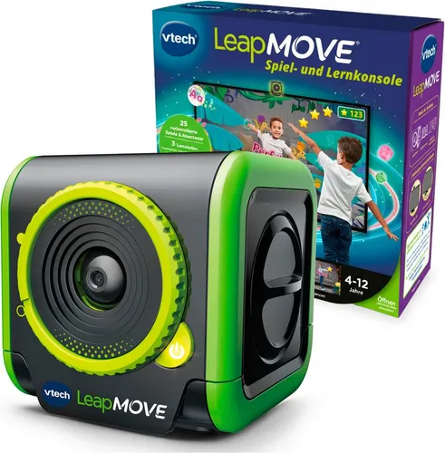 VTech LeapMOVE (Deutsch) (80-618704) - Interaktives Lernspiel - Lernspiel für Kinder, fördert Bewegung und Sprachentwicklung mit unterhaltsamen Spielen und Aktivitäten.
