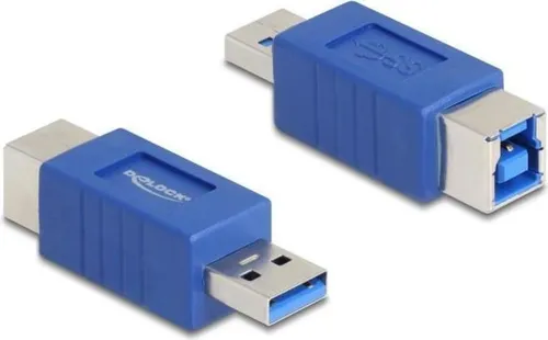 DELOCK Adapter 5Gbps USB Typ-A - Typ B Buchse gekreuzt