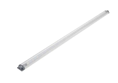 LED Unterbauleuchte Küchen Lampe Dimmbar warmweiß Lichtleiste 80 cm 12V 6,3W 3000K 550 Lumen mit Point Touch Dimming Funktion zum Ein/Aus-Schalten sowie 3-Stufen Dimmung