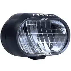 Supernova M99 mini Pro-25 Scheinwerfer für E-Bikes - Fahrradbeleuchtung mit 450 - 1150lm Helligkeit, ideal für sicheres Fahren bei Dunkelheit und schlechte Sichtverhältnisse.