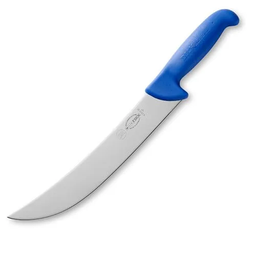Dick ErgoGrip Blockmesser 26 cm - Amerikanische Form - Kochmesser mit ergonomischem Griff, ideal für präzises Zuschneiden von Fleisch. Hitzebeständig und langlebig, perfekt für professionelle Köche und Hobbyköche.