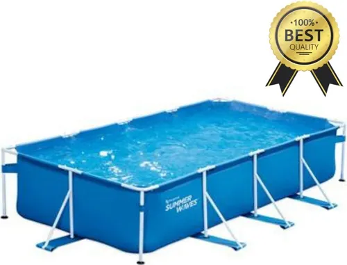 SUMMER WAVES Framepool TW38-P31507330000 - Swimmingpools, idealer Familienpool 457 x 213 x 84 cm, einfach zu montieren und aus robustem, durchstoßfestem Material für langlebigen Badespaß.