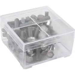 BOFIX Sechskantschraube, Edelstahl (Niro), Pr - Silber