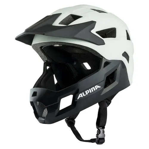 Alpina Kid's Rupi Radhelm 50-55 cm schwarz - Fahrradhelm für Jugendliche, Farbe: Schwarz, Gr. 50-55 cm; ideal für Mountainbikes mit Insektenschutz für zusätzlichen Komfort.