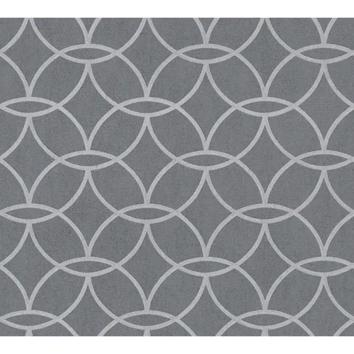 Architects Paper Tapete Villa Vliestapete Tapete grau silber geometrisch