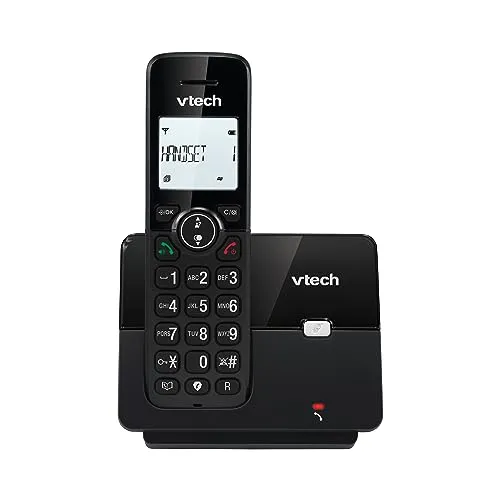 VTECH CS2000 Schnurloses Telefon Haus DECT mit Freisprecheinrichtung und Anrufblockierung, Festnetztelefon für Senioren, Anruferkennung, LCD Display mit Hintergrundbeleuchtung, 1,8 Zoll, große Tasten,