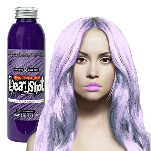 Pastellila Haarfarbe Headshot La La Lila, Semi-permanente Haartönung 150 ml