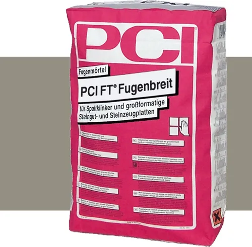 PCI-FUGENBREIT 25 KG ZEMENTGRAU - Fugenmörtel für Fugenbreiten von 5-20 mm, ideal für langlebige und stabile Fugen in Fliesen und Platten.