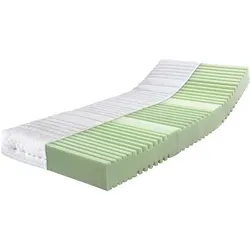 RAVENSBERGER Kaltschaummatratze 90x200 cm, Härtegrad H2 - Ergonomische 7-Zonen-HYBRID-Kaltschaummatratze mit hoher Druckentlastung und abnehmbaren Bezug, ideal für optimalen Schlafkomfort in Rücken-, Seiten- und Bauchlage.