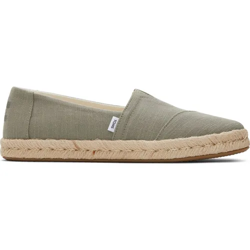 TOMS Slipper in Khaki, Größe 38 - Bequem und stylish - Damen Slipper von TOMS in Khaki, Größe 38, mit elastischem Einstieg und rutschhemmender Laufsohle für optimalen Komfort und Sicherheit.