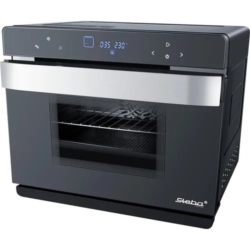 Steba DG 40 Dampfgarer - Multifunktions-Dampfgarer mit 37 l Volumen und 49 Automatikprogrammen für schonendes Garen. Ideal für gesundes Kochen und vielseitige Zubereitungsmöglichkeiten.
