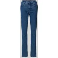 ANGELS 5-Pocket-Jeans CICI - Sportiver Denim in Blau - Jeans für Damen in Größe 34, aus elastischem Denim für optimalen Tragekomfort, ideal für einen lässigen Look.