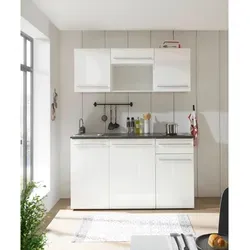Mid.you Küchenleerblock Jazz Single - Stilvolles Design in Braun und Weiß - Küchenzeilen, eleganter Küchenleerblock aus Kunststoff mit 1 Schublade, nur online abgebildet bestellbar, ideal für moderne Küchen.