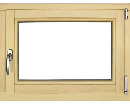 Holzfenster Kiefer lackiert 800x600 mm DIN Rechts
