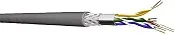 Draka UC300 HS24 Bulkkabel SF/UTP CAT 5e halogenfrei Grau RAL 7035 (1000536-00500DW)