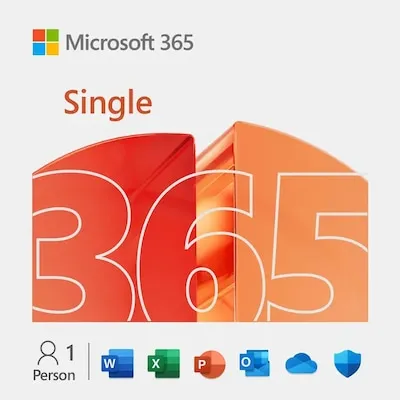 Microsoft 365 Single - Download-Software für Windows und Mac, ideal für produktives Arbeiten und flexible Nutzung