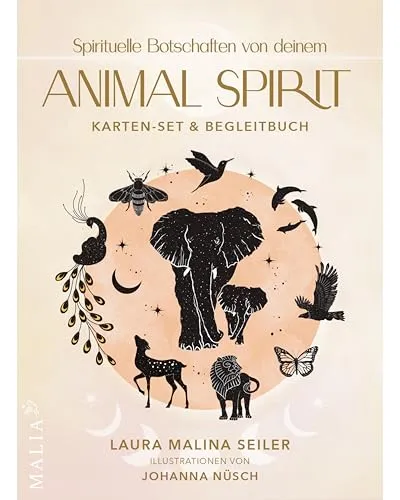 Spirituelle Botschaften von deinem Animal Spirit: Karten-Set & Begleitbuch - Ein inspirierendes Karten-Set mit Begleitbuch für spirituelle Erkenntnisse und persönliche Entwicklung in der Kategorie Religion & Spiritualität.