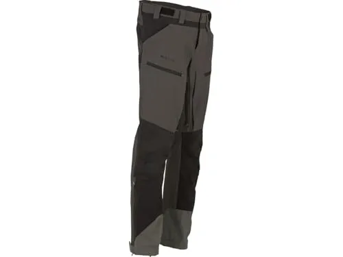 Westin Reel Flex Trousers Black/Grey - Strapazierfähige Angelhose in Größe S - Die Westin Reel Flex Trousers bieten Cordura-Verstärkung für hohe Strapazierfähigkeit. Mit fünf Taschen, drei davon mit Reißverschluss und langen Reißverschlüssen zur Belüftung ist sie ideal für Angler.