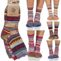 simaranda Norwegersocken Damen Socken 166 35-38 Bunt gemischt