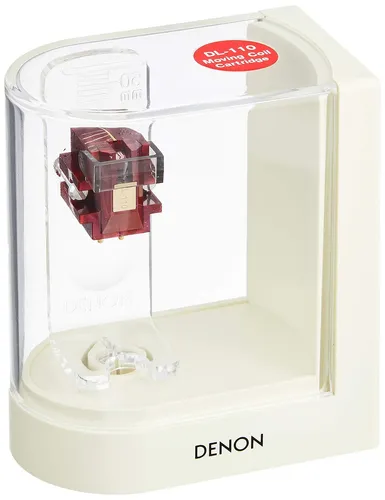 Denon DL-110 Tonabnehmer High-Output-MC-System - Tonabnehmer für DJ's mit hochauflösender elliptischer Diamantnadel und einem Frequenzbereich von 20-45,000Hz für erstklassige Klangqualität.