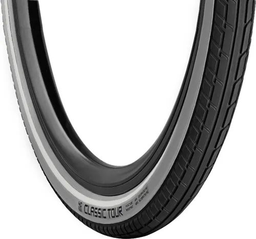 Vredestein Classic TOUR Drahtreifen // 40-622 (28x1,50'), Ausführung:schwarz/grau Reflex