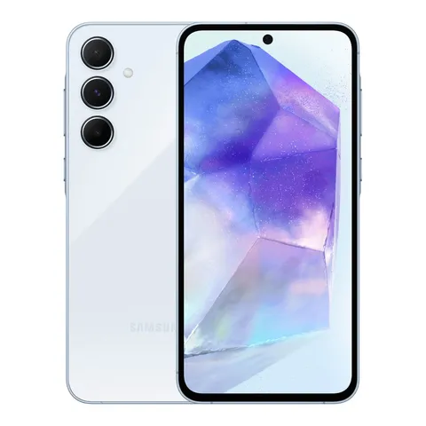 Samsung Galaxy A55 - 128 GB, Awesome Iceblue, 6.60", 50 Mpx Kamera, 5G-fähig für blitzschnelle Verbindung