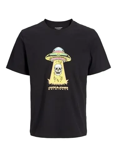 JACK & JONES Male T-Shirt Gedruckt T-Shirt