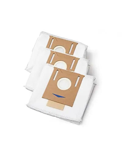 ECOVACS Einweg-Staubbeutel Deebot 2,5 l Auto-Leerstation, funktioniert mit T8 AIVI / T8 / N8 Pro Plus / N8 Pro Saugroboter und Wischmoppreiniger, bis zu 30 Tage Schmutz und Schmutz