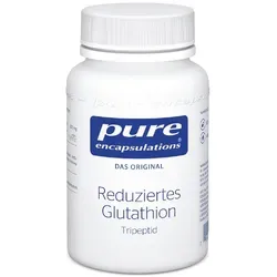 Pure Encapsulations Reduziertes Glutathion Kapseln - 200 mg Reduziertes L-Glutathion pro Tagesportion, hochwertige Nahrungsergänzung für das Glutathion-System