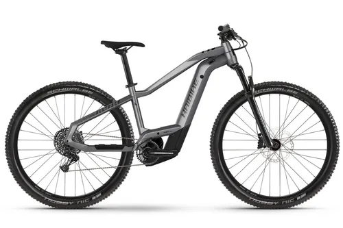 Haibike AllTrack 9 MTB E-Bike 29" (750Wh) - Silber/Schwarz, 44 cm - Fahrrad Elektro-Räder, Pedelecs – Das Haibike AllTrack 9 bietet 120 mm Federweg, einen starken Bosch Motor und 750 Wh Akku für grenzenlosen Fahrspaß auf und abseits der Straßen.