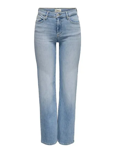 ONLY Onlblush Mid Straight DNM Tai467 Noos Jeans - Stylische Mid Straight Jeans für einen modernen Look, vielseitig kombinierbar und bequem für den Alltag.