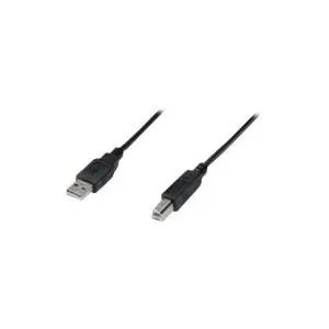 Digitus ASSMANN - USB-Kabel - USB Typ A, 4-polig (M) - USB Typ B, 4-polig (M) - 1 m (USB / Hi-Speed USB) - Schwarz (AK-300105-010-S)