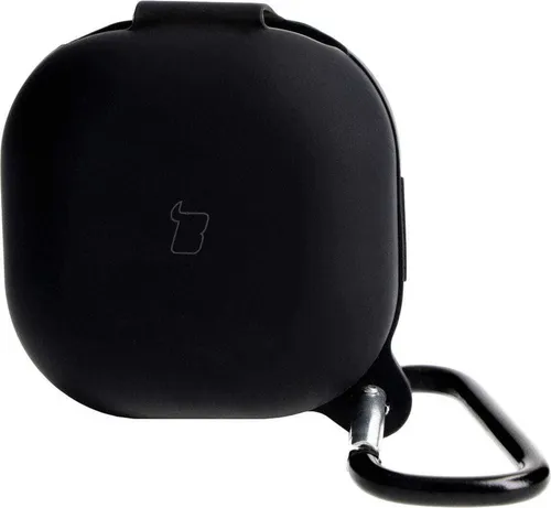 Schutzhülle für Galaxy Buds Live / Pro / Buds2 / Buds2 Pro, Bizon Case Headphone Silicone, Schwarz