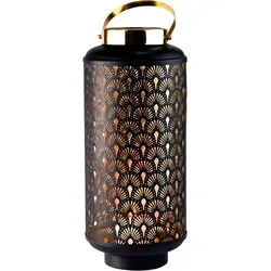 Marrakesch Orient & Mediterran Interior Windlicht - Handgefertigte Gartenlaterne, 44 cm hoch, ideal für stimmungsvolle Akzente in Ihrem Außenbereich oder Indoor-Dekoration.