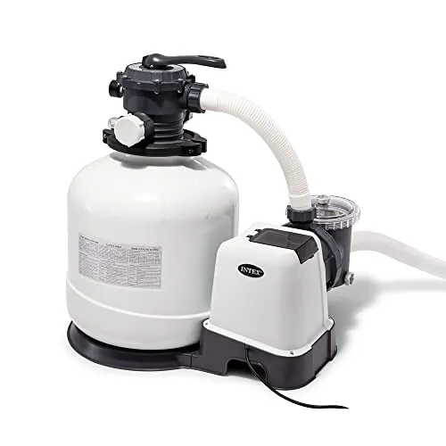 Intex Sandfilter - Hochwertiger Poolfilter mit verbesserter Pumpeneffizienz für geringeren Stromverbrauch und optimale Poolreinigung.