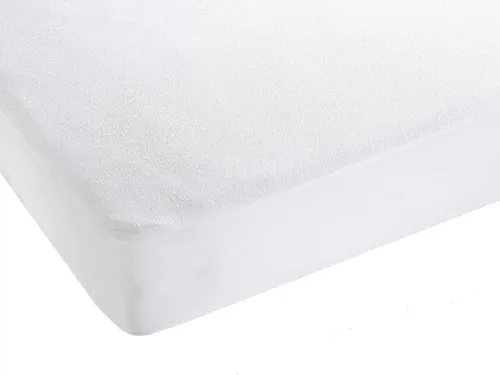 Matratzenauflage ZOLLNER, 70 x 140 cm, 75% Baumwolle, 25% Polyester, mit Gummizug