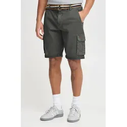 Blend Cargoshorts BHBrian - Stilvolle Cargo Shorts in Grau - Moderne Cargo Shorts mit praktischen Taschen und Gürtel. Ideal für den Alltag, aus hochwertiger Baumwolle-Elasthan-Mischung für optimalen Komfort.