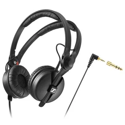 Sennheiser HD 25 Kopfhörer - Kopfhörer, extrem leicht und komfortabel für langen Tragekomfort, der weltweit als DJ-Standard gilt - perfekt für Club und Bühne.