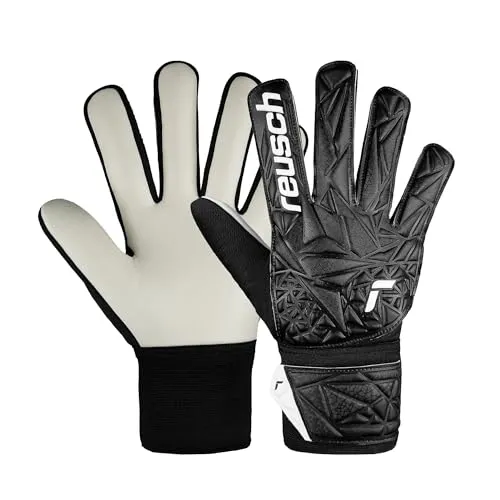 REUSCH Kinder Torwarthandschuhe Attrakt Starter Solid Junior - Die REUSCH Attrakt Starter Solid Junior Torwarthandschuhe bieten jungen Torhütern optimalen Halt und Flexibilität. Der strapazierfähige Haftschaum sorgt für beste Ballkontrolle. Ideal für Freizeitspiele auf verschiedenen Oberflächen!