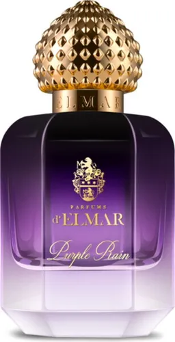 Parfums d'Elmar Purple Rain Extrait de Parfum 60 ml - Eau de Parfum, ein emotionaler Duft, der die Schönheit des Lebens und die Kraft der Natur einfängt, mit einer einzigartigen Komposition aus Bergamotte, Rose und Iris.
