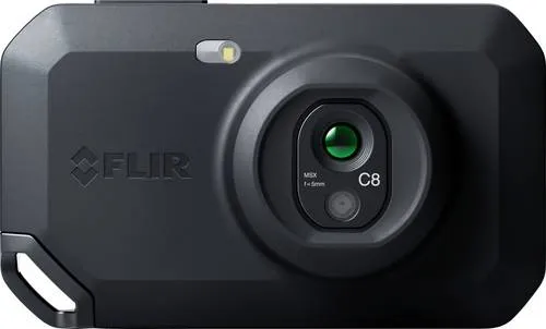 FLIR Flir C8 18801-0101 Wärmebildkamera - Wärmebildkamera mit integrierten Inspektionsvorlagen in Ignite Pro für schnelle Analyse und Dokumentation Ihrer Ergebnisse.