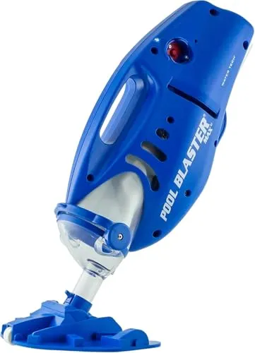 Poolblaster MAX LI AKKU: Tragbarer Poolsauger für alle Wasserarten - Schwimmbeckensauger mit 4 Stunden Autonomie, ideal für Stahlwandbecken, Whirlpools und Quick-Up-Pools. CE-ausgezeichnet und leicht zu bedienen.