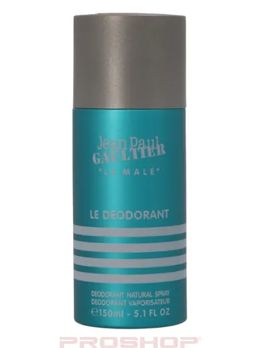 Jean Paul Gaultier Le Male Deodorant Spray 150 ml - Deos mit unverwechselbarem, maskulinem Duft, der den ganzen Tag über frisch hält und für ein selbstbewusstes Auftreten sorgt.