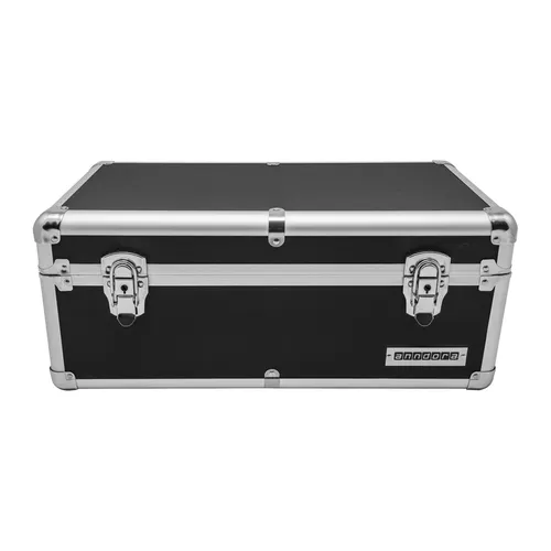 anndora Aufbewahrungsbox Alu Rahmenkoffer - Aufbewahrungsboxen, stabiler Metallrahmen mit Moosgummi-Auskleidung für optimalen Schutz und Transport von Werkzeugen.
