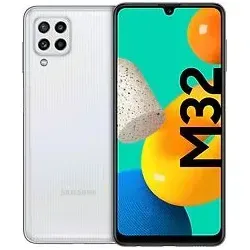 Samsung Galaxy M32 Dual SIM 128GB - Weiß - Handys ohne Vertrag mit 6,4 Zoll FHD+ Display, 64 MP Quad-Kamera und 5000 mAh Akku für lange Nutzung und beeindruckende Fotos.