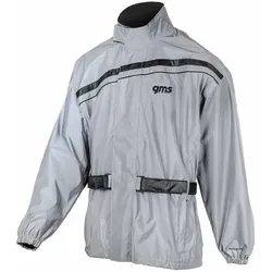 GMS Lux Motorrad Regenjacke grau 2XL – Wasserdicht & Reflektierend - Entdecke die GMS Lux Motorrad Regenjacke in grau: Wasserdicht, mit reflektierenden Elementen für optimale Sichtbarkeit und Komfort. Ideal für Fahrten bei jedem Wetter.