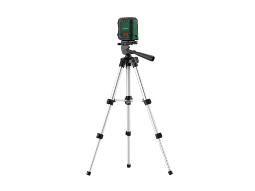 PARKSIDE® PKLL 10 B4 Kreuzlinienlaser mit Stativ - Präziser Kreuzlinien-Laser für exakte Ausrichtung, inklusive Stativ für optimale Stabilität beim Messen.